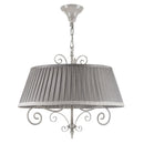 Lampadario Elegant in Metallo Felicita Beige