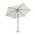 Joli Parasol de Jardin Ø3m en Aluminium Anthracite