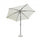 Joli Parasol de Jardin Ø3m en Aluminium Anthracite