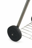 Barbecue a Carbone Carbonella Tondo con Ruote Soriani Sun-Day Nero
