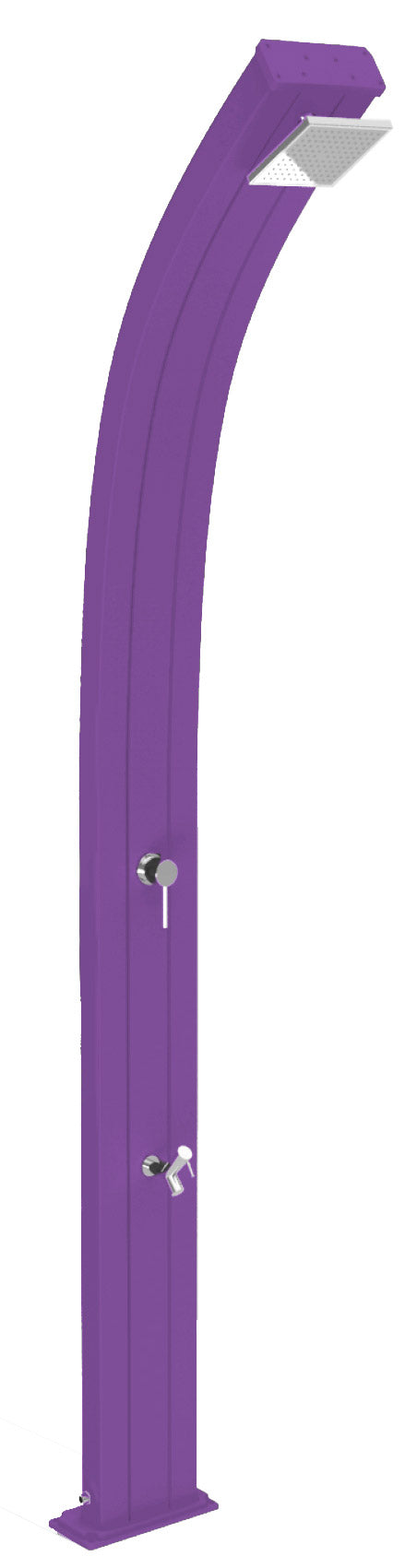 Doccia da Esterno Giardino Miscelatore e Lavapiedi Arkema Spring Viola