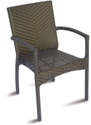 Sedia da Giardino in Alluminio Vorghini Le Havre Wengè