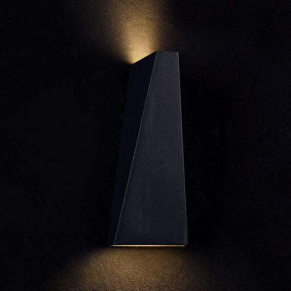 prezzo Applique d'extérieur en métal noir Times Square