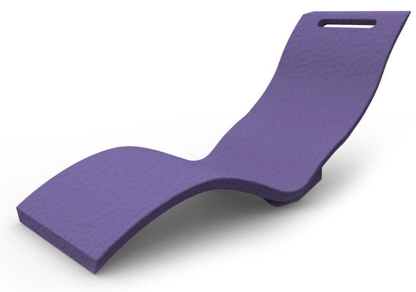 sconto Lettino Chaise Longue da Esterno Giardino Seduta a Terra Arkema Serendipity Viola