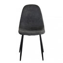 Sedia Avril 43x54x84 h cm in Plastica Grigio scuro