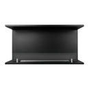 Camino a Bioetanolo da Incasso ad angolo 90x24,5x45 cm Trevi 90 Nero 