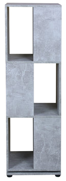 Libreria Modulare 34x34x108 cm  in Pannello Truciolare Grigio