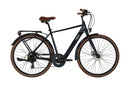 Bicicletta a Pedalata Assistita da Uomo 28" Autonomia fino a 50km Batteria 10,2 Ah Aris Nero 