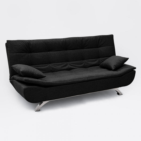 online Canapé-lit 190x83x93 cm en microfibre noire