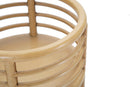 Porta Vaso Panama Stand Ø 30x76 cm in Ferro e Plastica