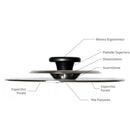 Coperchi Magici Antiodore Ventur Magic In Acciaio Inox 18\/10 Varie Misure