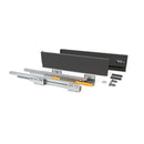 Cassetto Esterno Concept 30 Kg H105 mm P 500 Grigio Antracite Acciaio Emuca