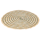 Set 4 Tovagliette Ø38 cm  in Paglia e Carta VdE Tivoli 1996 Spiral