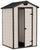 Abri de jardin pour outils 129x196x103 cm en résine Keter Manor 4x3 Beige