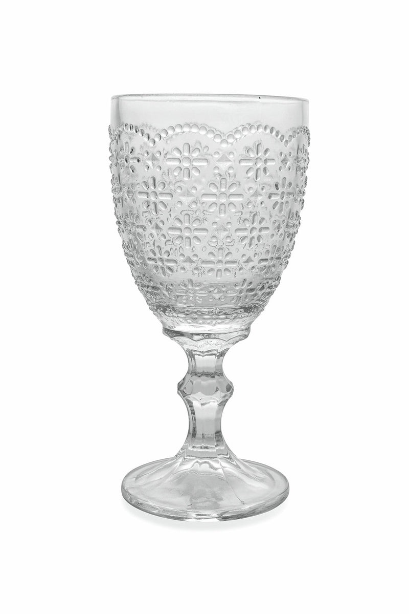 Set 6 Calici in Vetro 235 ml Villa d'Este Home Tivoli Sicilia