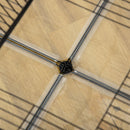 Recinto per Criceti e Conigli Modulabile 105x70x45 cm in Resina e Acciaio Nero