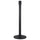 Colonne en Métal Noir Mat Ø36x101 cm Sans Ruban