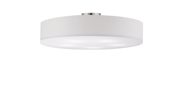 prezzo Plafonnier d'intérieur E27 en Métal Nickel Mat