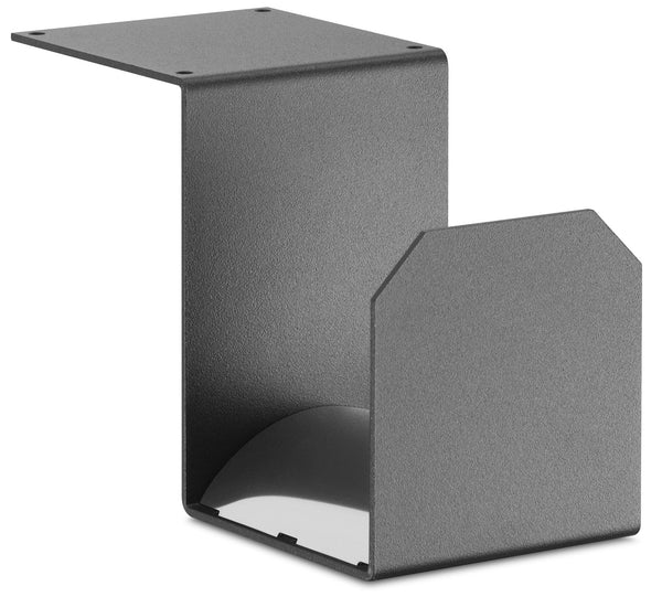 acquista Portatubo Quadrato per Fontane da Giardino in Ferro Antiruggine Belfer 42/PGQ Antracite