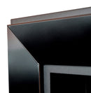 Camino a Bioetanolo da Parete 180x49 cm  Frame 1800 Nero