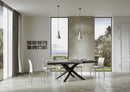 Tavolo Allungabile 120-224x90x77 cm Volantis Cemento   