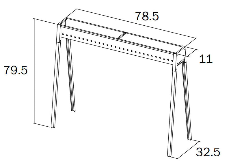 Cuoci Arrosticini a Carbone 100 cm Lisa Luxury Milano 100