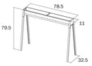 Cuoci Arrosticini a Carbone 100 cm Lisa Luxury Milano 100