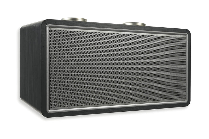 Altoparlante Speaker 80W Wireless con Radio Effetto Legno Kooper Rock Nero