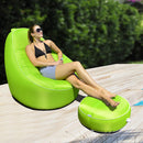 Pouf da Esterno Gonfiabile 98x38cm Jilong Lounge Avenli i Giallo