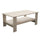 Table Basse Match 100x55x41 h cm en Aggloméré Bilaminé Pin Clair