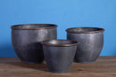 Set 2 Contenitori Decorativo Metallo 16 cm