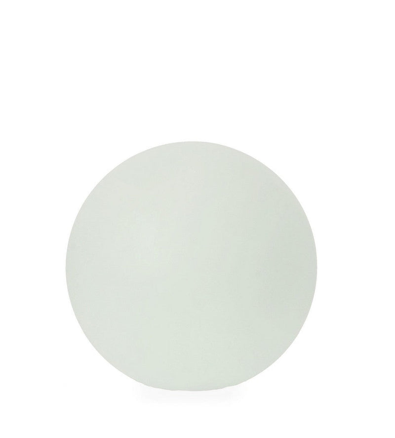 Lampada Sferica da Giardino a Led Ø35x34 cm in Plastica Craig Bianca