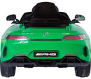 Macchina Elettrica per Bambini 12V con Licenza Mercedes GTR AMG Nera