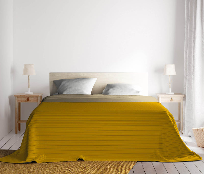 Trapuntino Doubleface 100gr Senape\/Crema Varie Misure