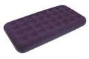 Materasso Una Piazza e Mezzo Gonfiabile Floccato da Campeggio 191x99x22cm Jilong Twin Size Viola