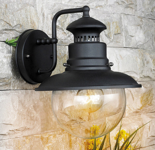 acquista Lanterne Murale 60W Bauer Marina Noir