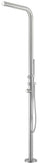 Douche de jardin 221x18x56 cm avec douchette Sined Budoni Inox