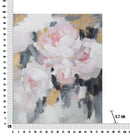 Dipinto su Tela Pink Flowy 80x3,7x100 cm in Legno di Pino e Canvas Multicolor