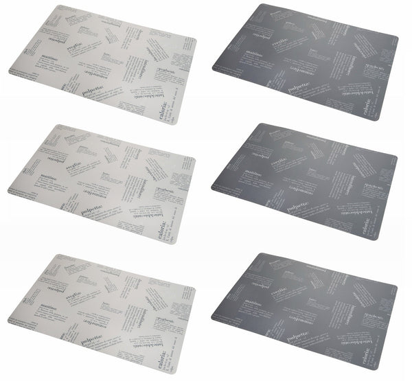 Lot de 6 sets de table 45x30 cm en PVC VdE Tivoli 1996 Victionary prezzo