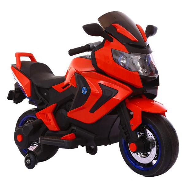 Moto Electrique Enfant 2 Places 12V Jepsen Rouge online