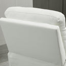 Poltrona Relax Massaggiante 93x76x98 cm con Telecomando Bianca