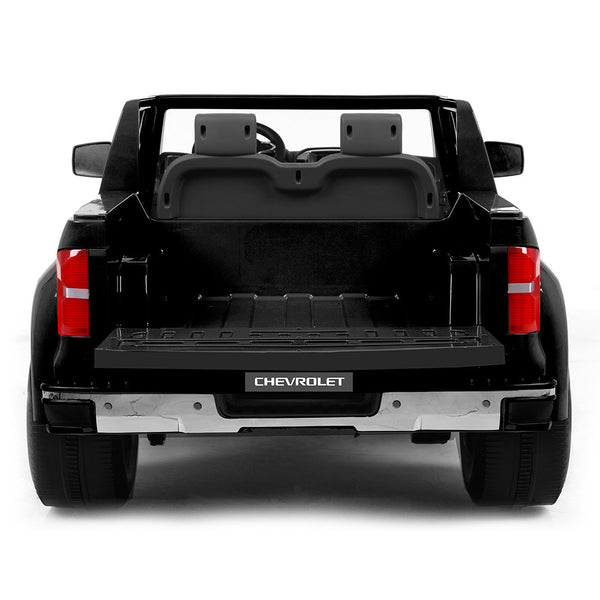 Véhicule Électrique Porteur pour Enfants 12V 2 Places Licence Chevrolet Silverado Noir prezzo