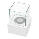Camino a Bioetanolo da Tavolo 25x25 cm Flig Provicence 2 Bianco