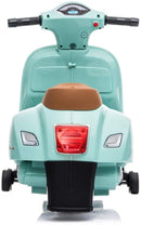 Piaggio Mini Vespa GTS Elettrica 6V per Bambini Verde Smeraldo