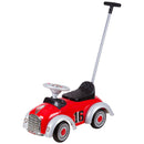 Macchina Vintage a Spinta per Bambini Primi Passi Rossa