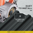 Set 12 Pannelli di Ricambio per Casette da Giardino 129x45 cm in Acciaio Zincato Grigio Scuro