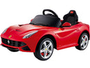 Macchina Elettrica per Bambini 6V con Licenza Ferrari F12 Berlinetta 