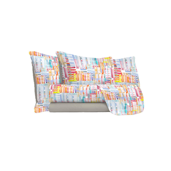 online Ensemble de draps avec impression au-dessus et au-dessous des taies d'oreiller Francis Différentes tailles