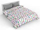 Trapuntino Doubleface con Stampa Multicolor