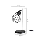 Lampada da tavolo EkinoKs colore nero